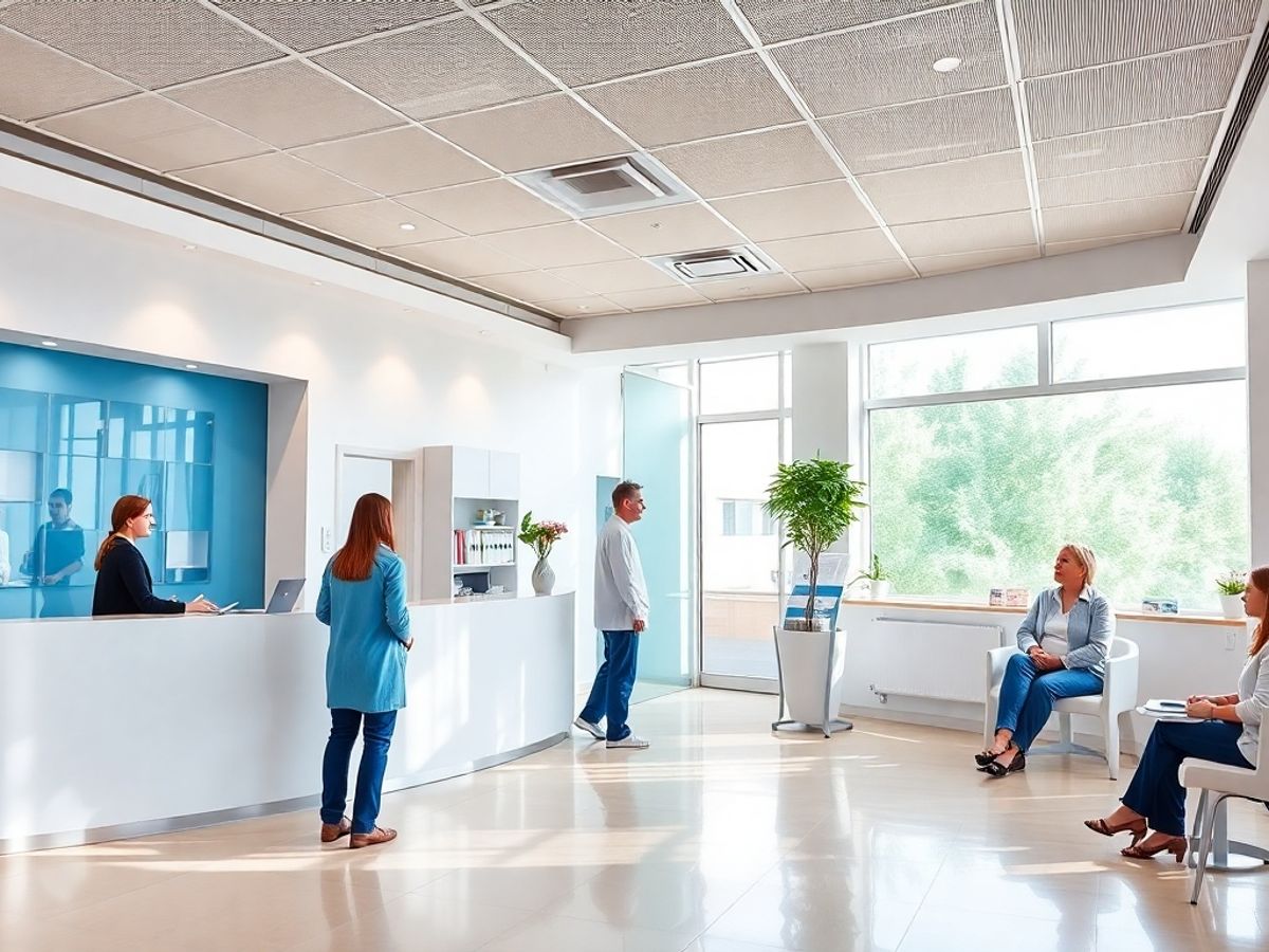 Clinică modernă din România cu personal prietenos.