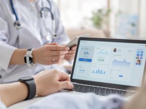 Monitorizare pacienți la distanță cu tehnologie modernă.
